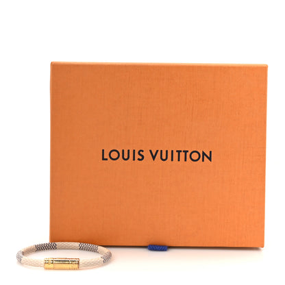 Louis Vuitton Damier Azur Keep It Bracelet 4 of 4