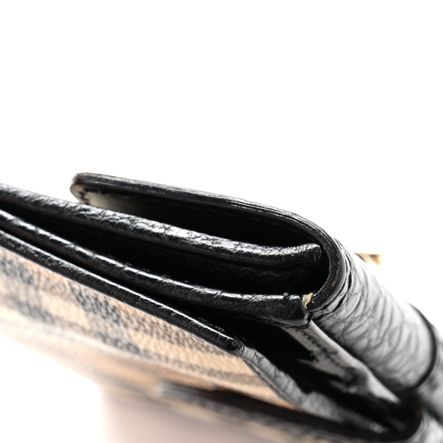 Haymarket Check Compact Wallet Black