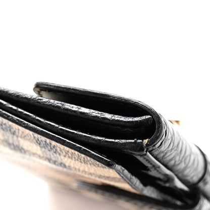 Burberry Haymarket Check Compact Wallet Black 10 of 11