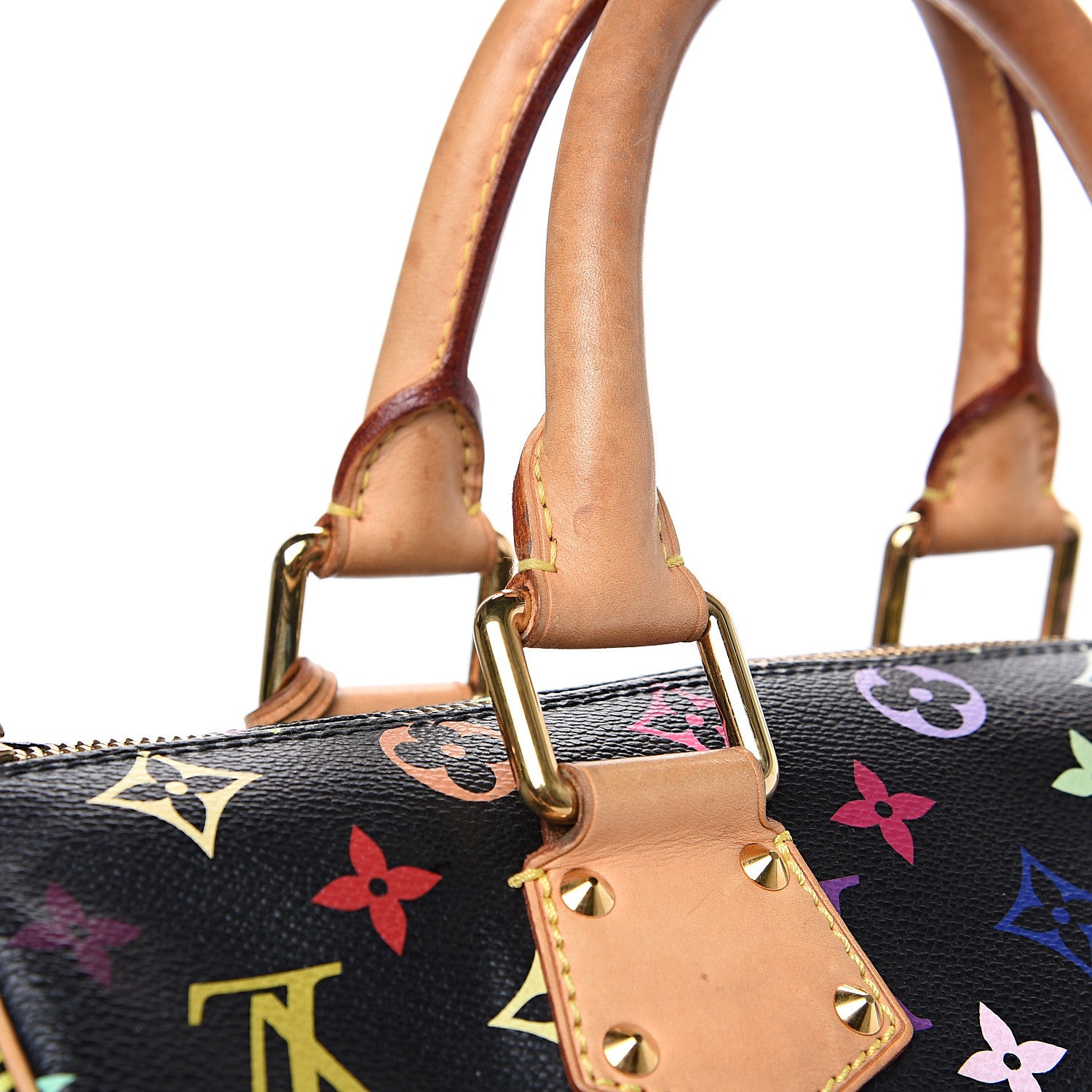 Louis Vuitton Monogram Multicolor Speedy 30 Black 9 of 13