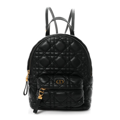 Christian Dior Lambskin Cannage Mini Backpack Black 1 of 9