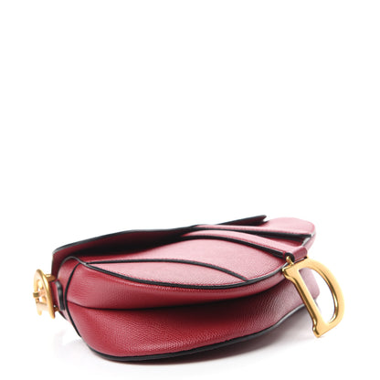 Christian Dior Calfskin Saddle Bag Scarlet 4 of 10