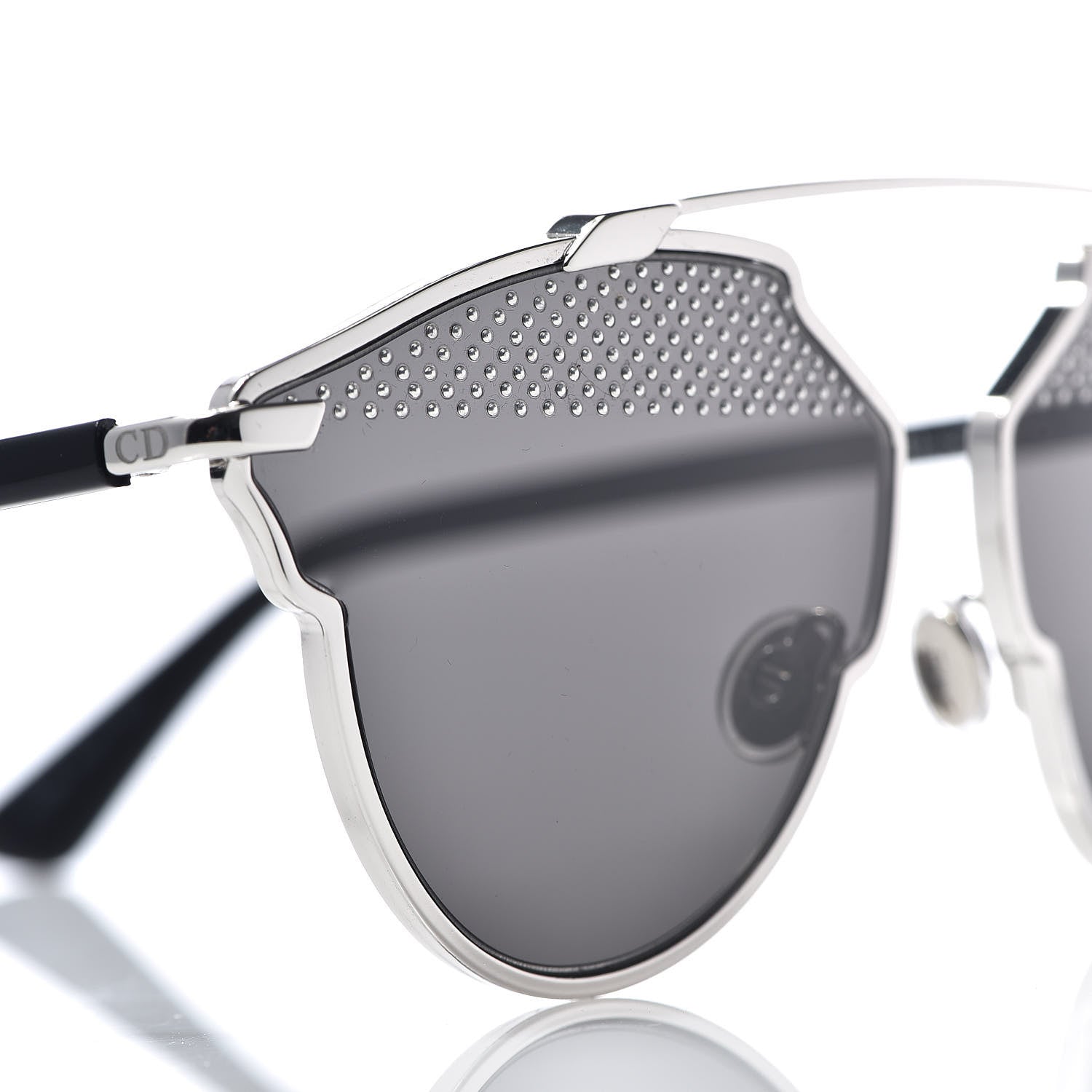 Christian Dior Studded So Real Sunglasses Black 8 of 9