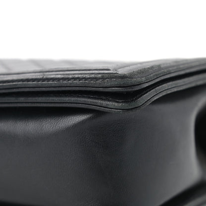 Chanel Lambskin Quilted New Medium Boy Flap Black 10 of 17