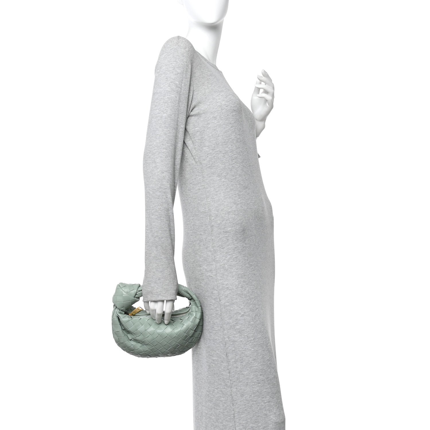 Bottega Veneta Nappa Intrecciato Mini Jodie New Sauge 2 of 10