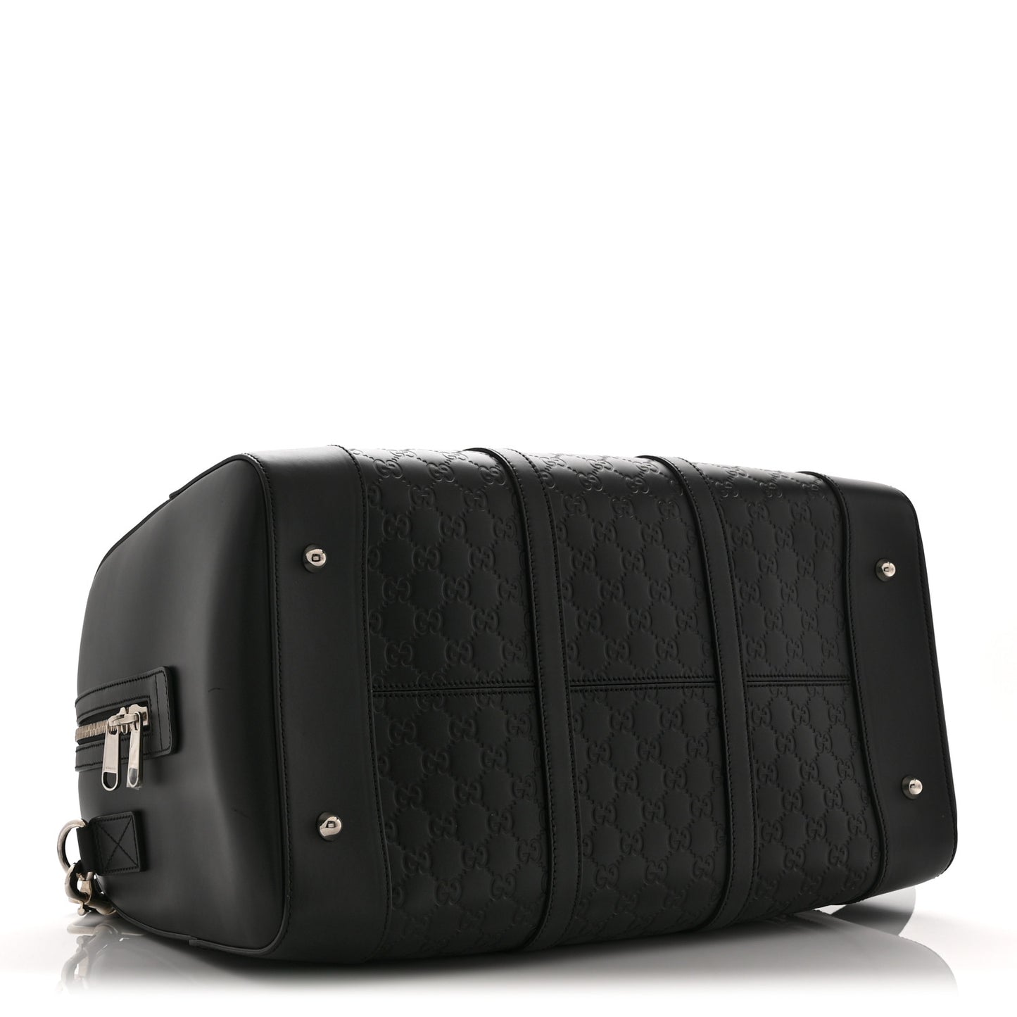 Guccissima Signature Medium Duffle Black