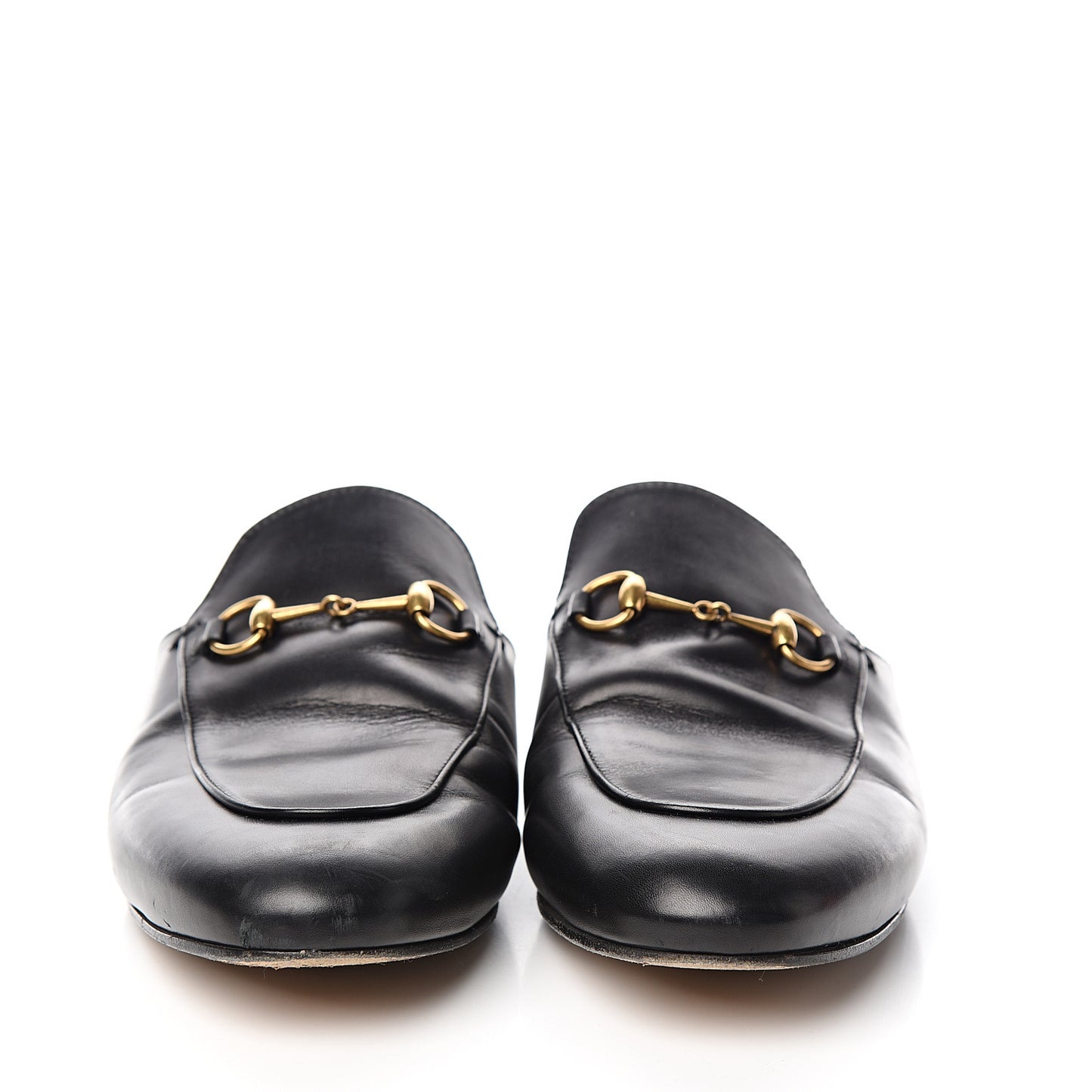 Calfskin Womens Princetown Slippers 41 Black