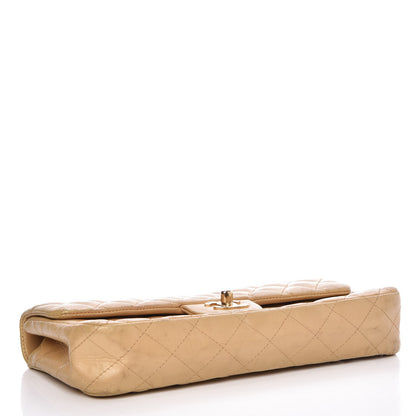 Chanel Lambskin Quilted East West Flap Beige 4 of 17