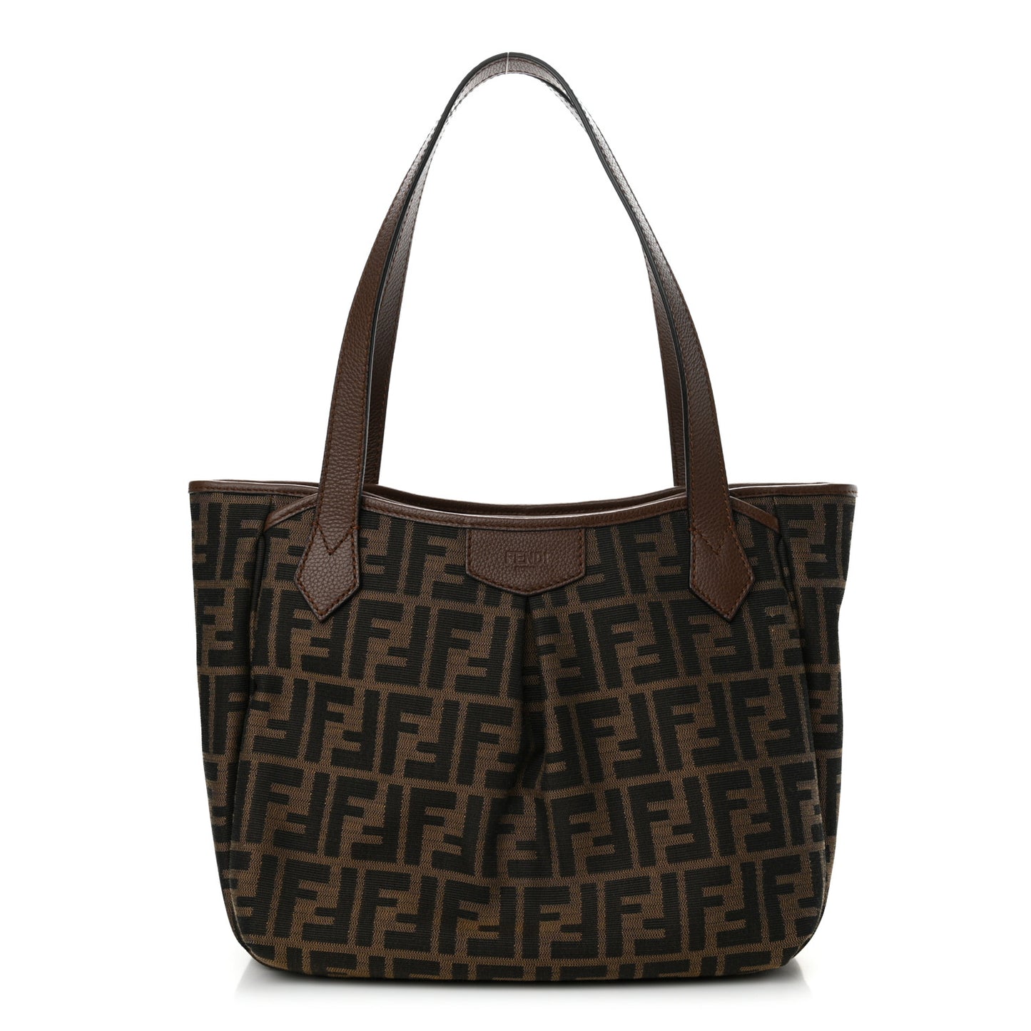 Zucca Vitello Artic Medium Shopping Tote Tobacco Castagna