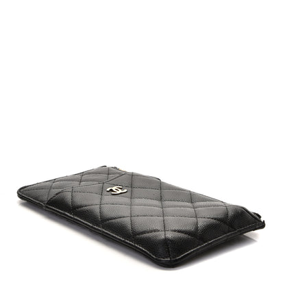 Chanel Caviar Quilted Classic iPhone Pouch Black 3 of 8