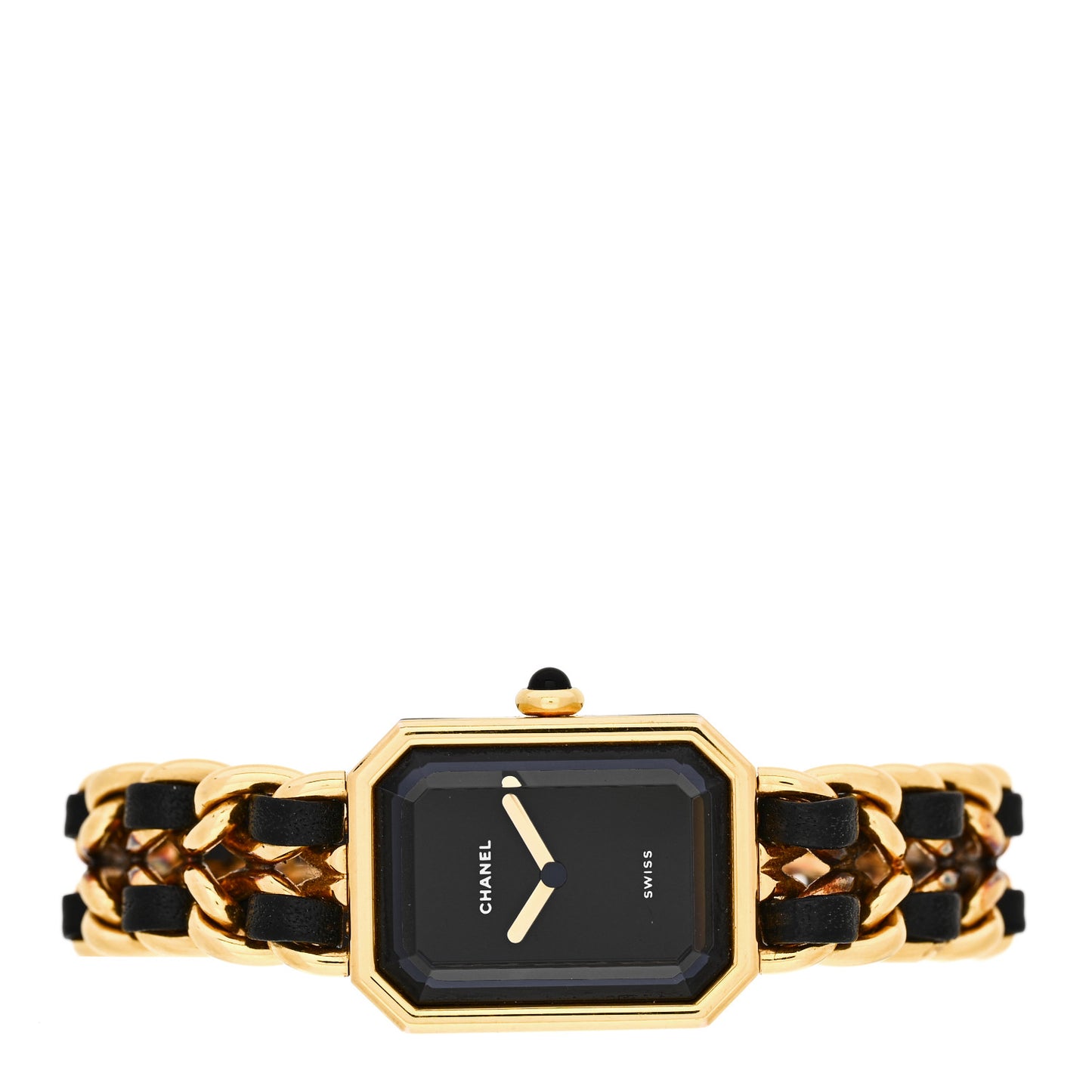 Stainless Steel Lambskin 20mm Chain Premiere Quartz Watch Gold M