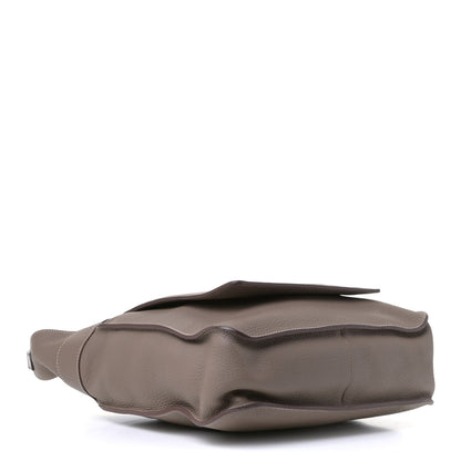 Hermes Taurillon Clemence Marwari PM Etoupe 5 of 6