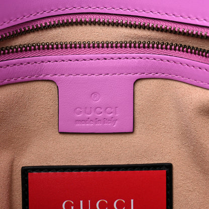 Gucci Calfskin Matelasse Medium GG Marmont Shoulder Bag Candy Mousse 7 of 10