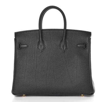 Hermes Togo Birkin 25 Black 21 of 33