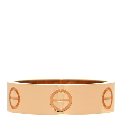 Cartier 18K Yellow Gold 5.5mm LOVE Ring 54 6.75 3 of 5