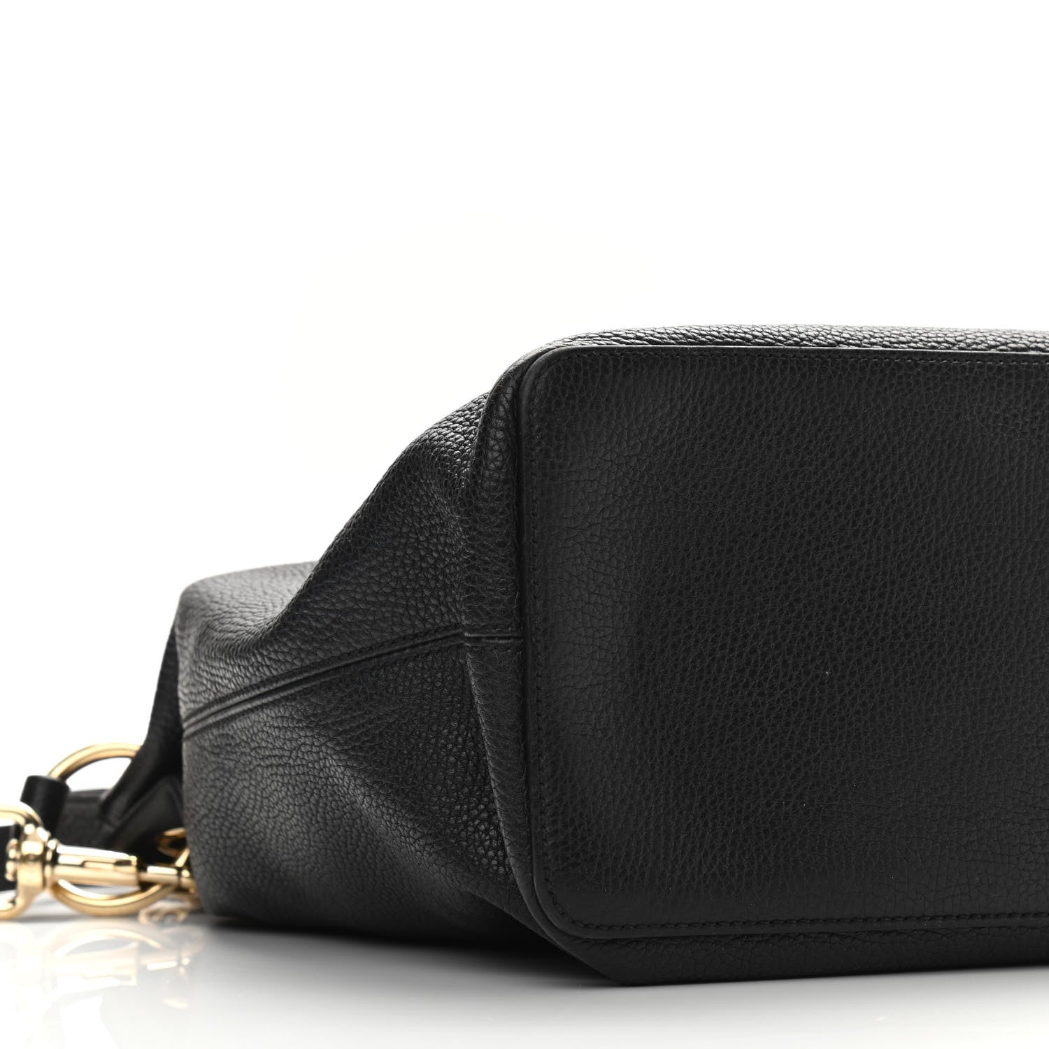 Gucci Pebbled Calfskin Large Soho Hobo Black 9 of 11