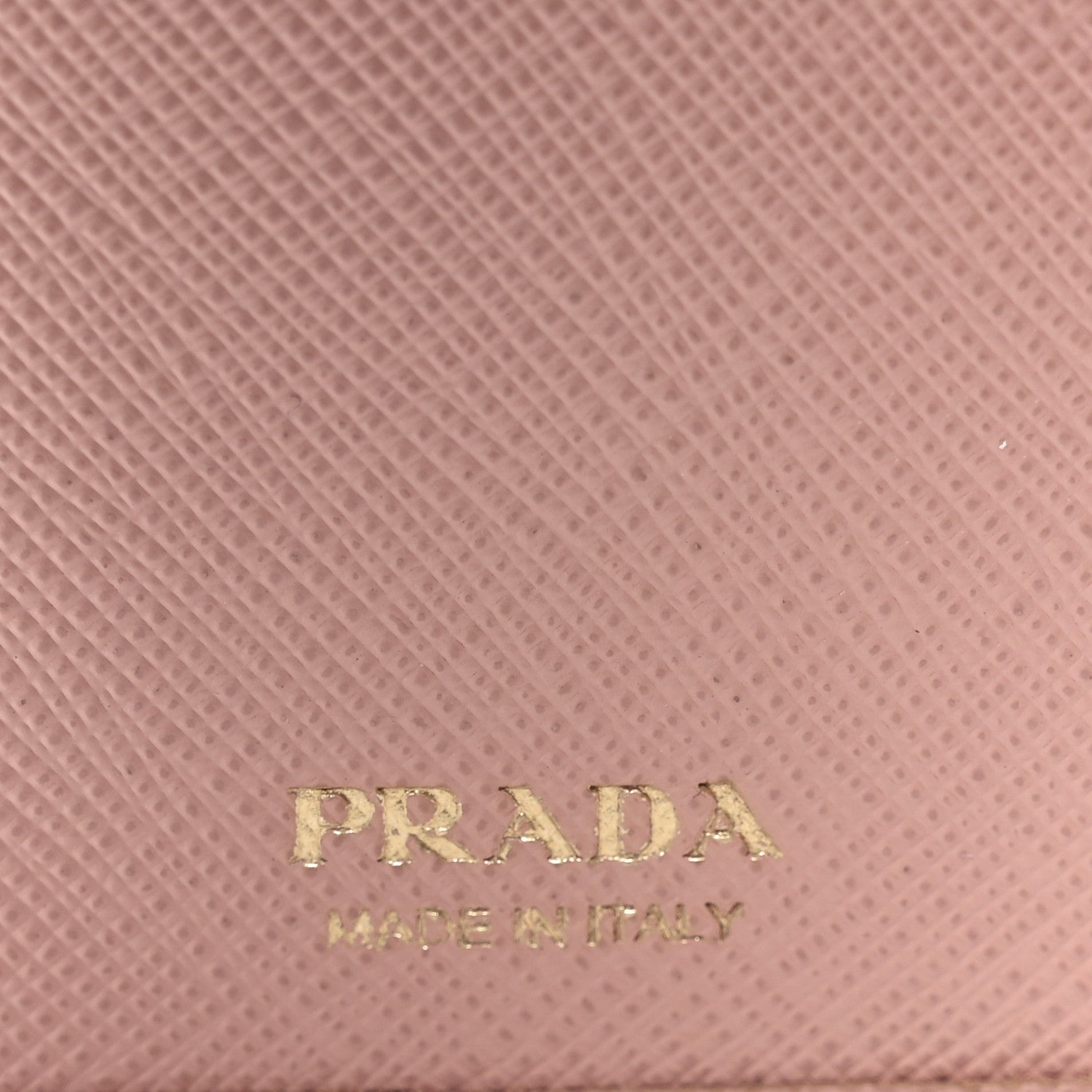 Prada Saffiano Metal Compact Wallet Orchidea 7 of 9