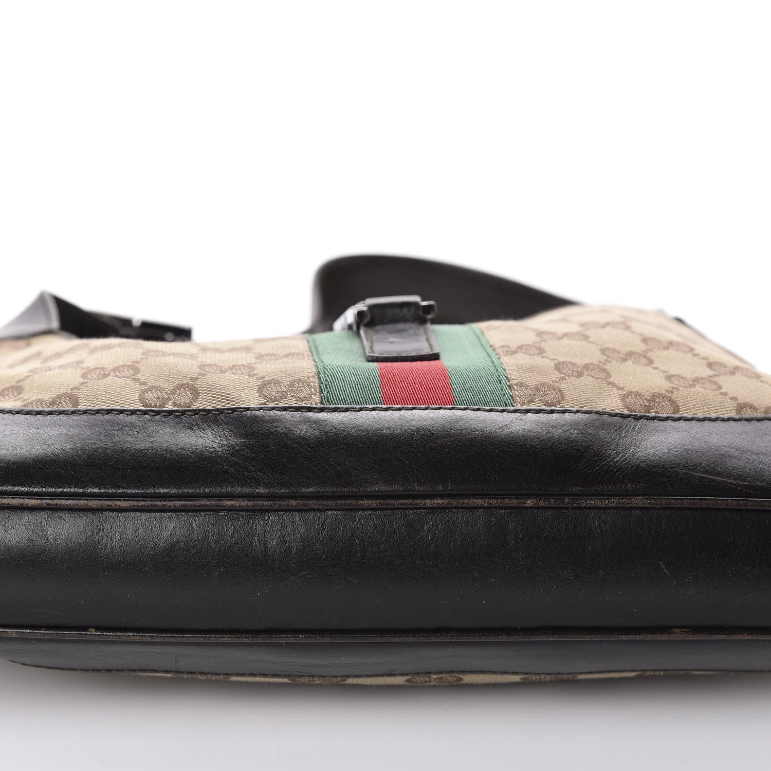 Gucci Monogram Web Jackie O Hobo Dark Brown 14 of 14