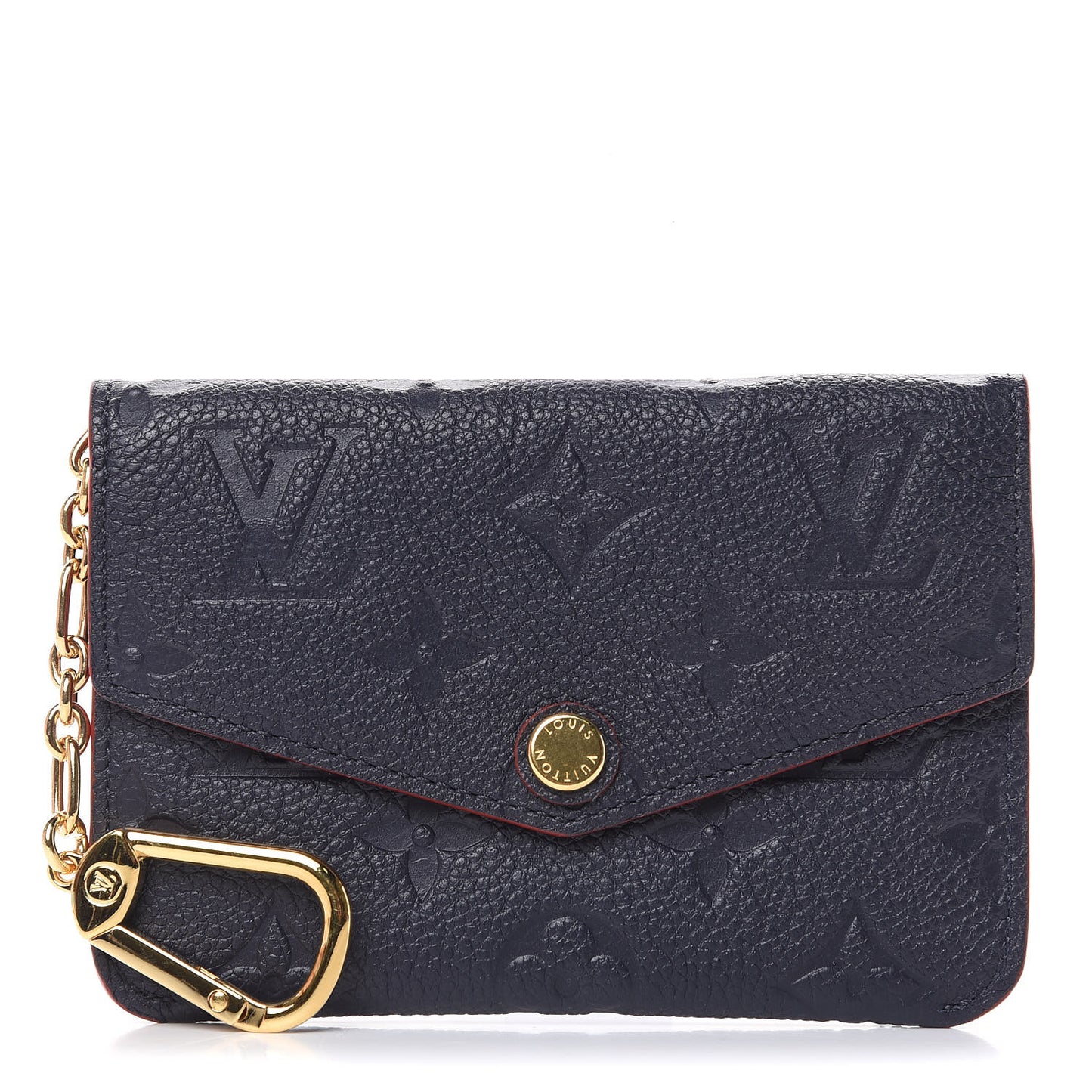 Empreinte Key Pouch Marine Rouge
