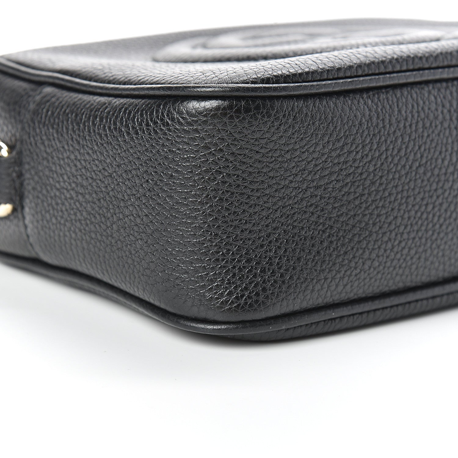 Gucci Pebbled Calfskin Small Soho Disco Bag Black 8 of 10