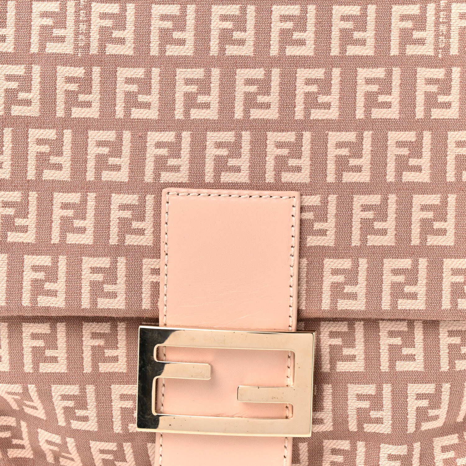Fendi Zucchino Vitello Tube Messenger Bag Cipria Teint Cipria 8 of 12