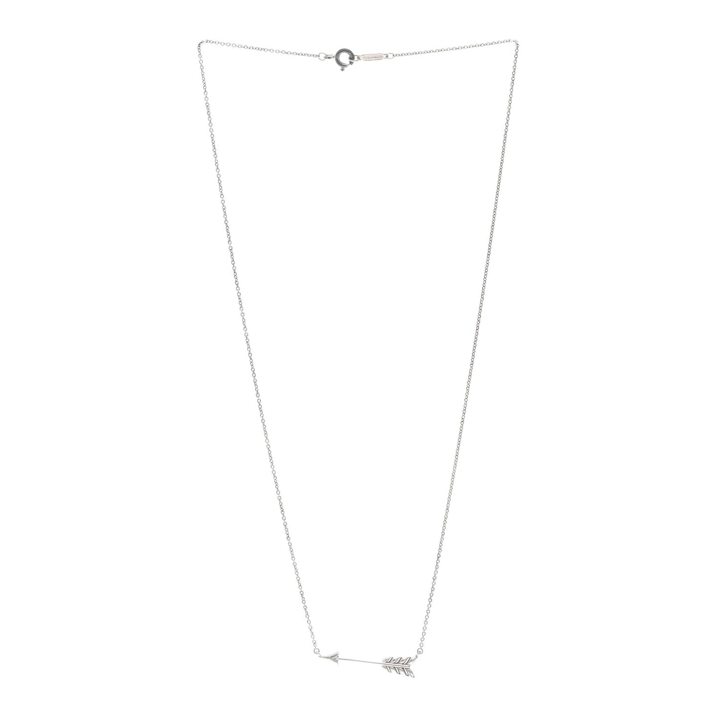 Sterling Silver Paloma's Graffiti Arrow Pendant Necklace