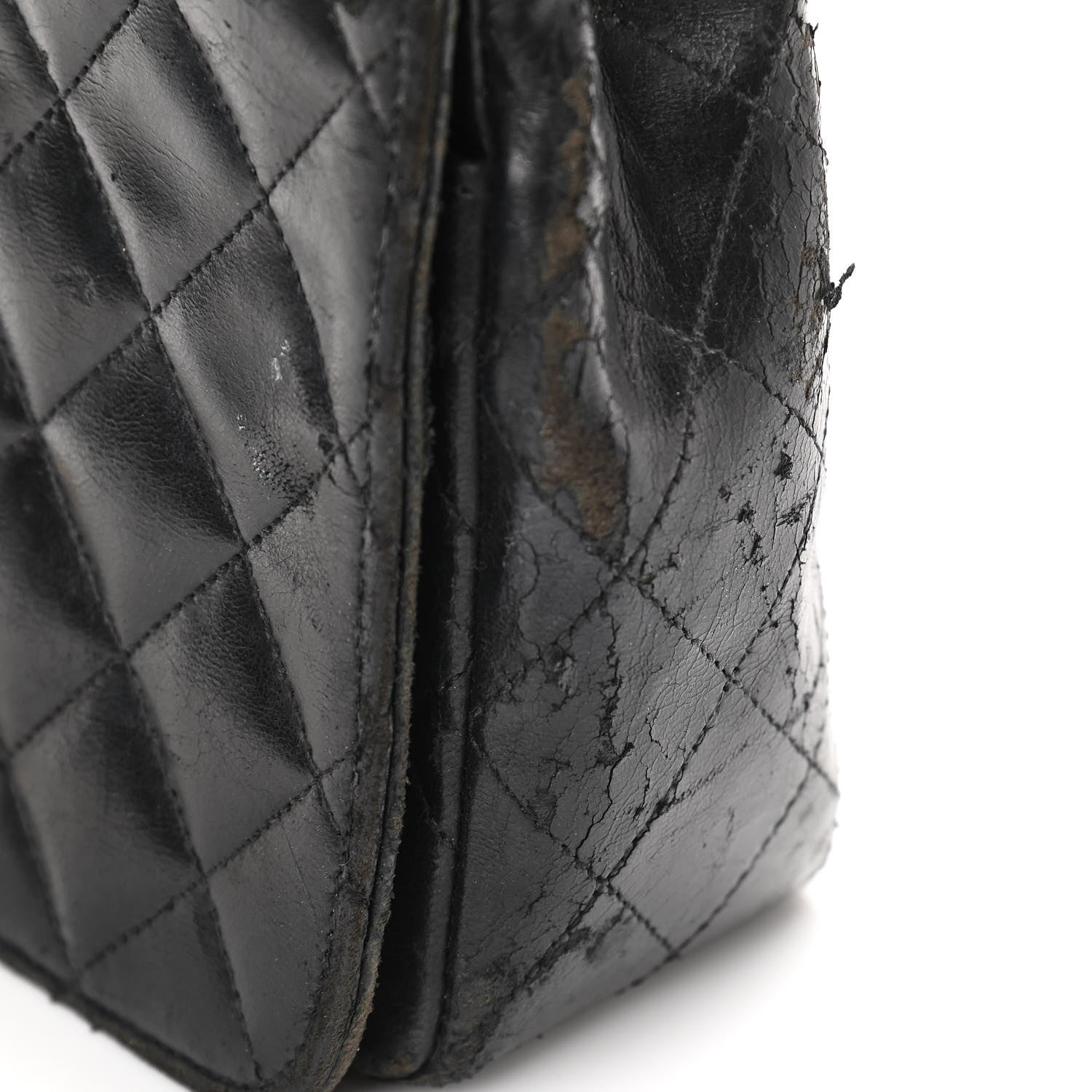 Chanel Lambskin Quilted Small Single Flap Black 20 of 26