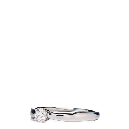 Tiffany Platinum Diamond .19ct Harmony Solitaire Engagement Ring 49 4.75 3 of 7