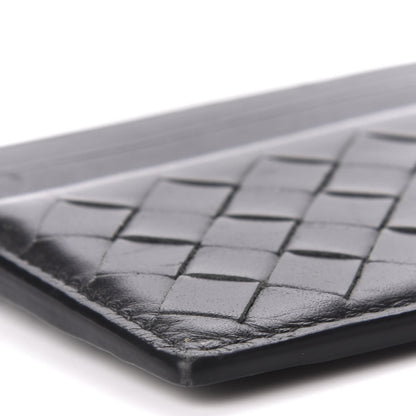Bottega Veneta Nappa Intrecciato Card Holder Black 9 of 9