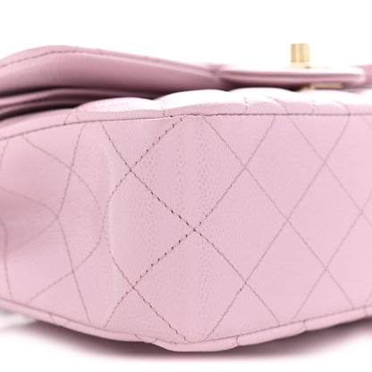 Chanel Caviar Quilted Small Double Flap Pink 9 of 11
