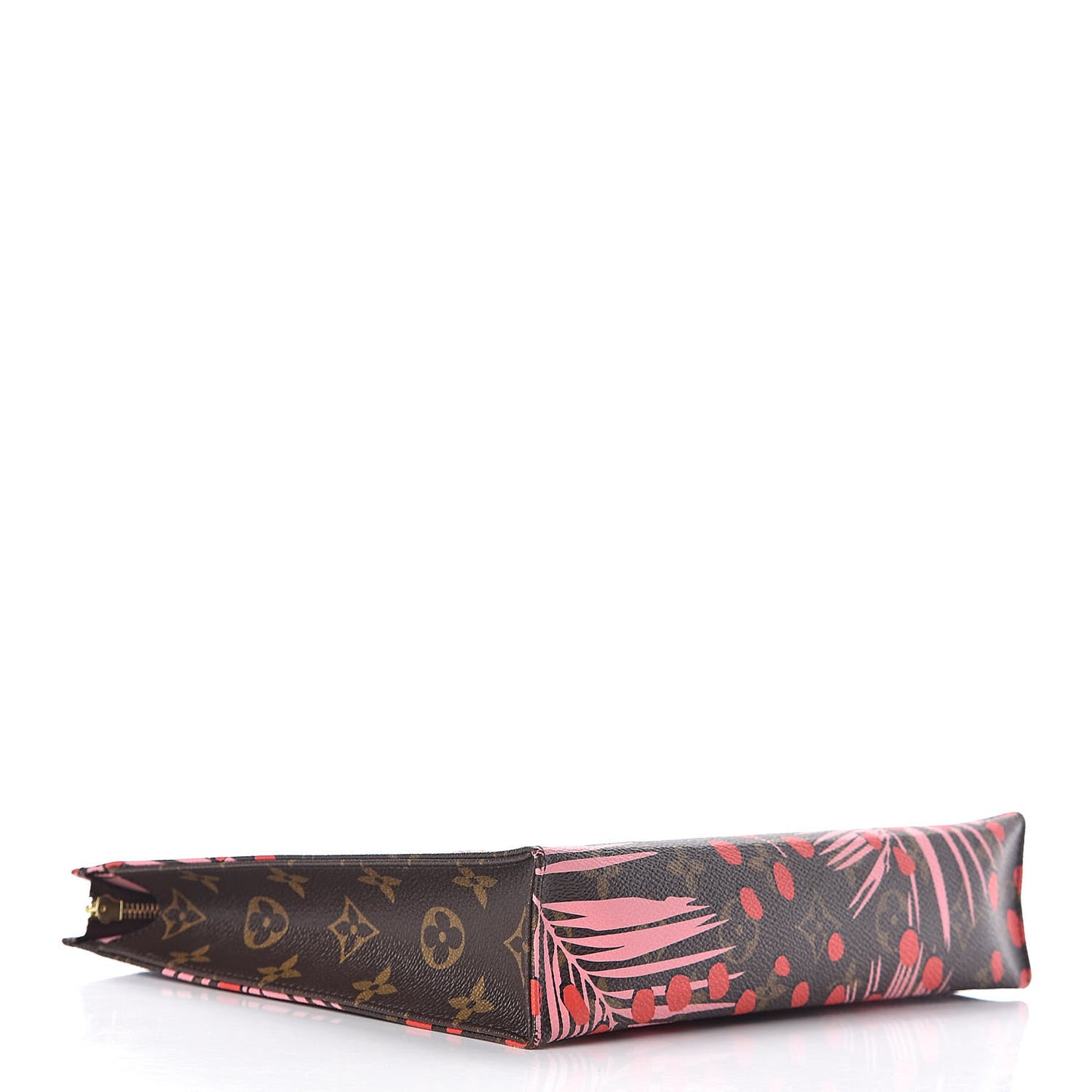Monogram Jungle Dots Toiletry Pouch 26 Sugar Pink Poppy