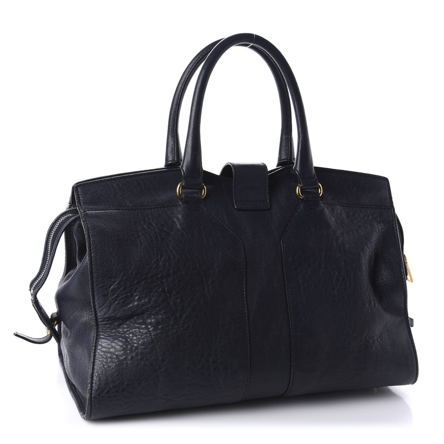 Sheepskin Medium Cabas ChYc Navy