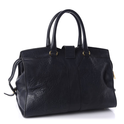 Saint Laurent Sheepskin Medium Cabas ChYc Navy 3 of 11