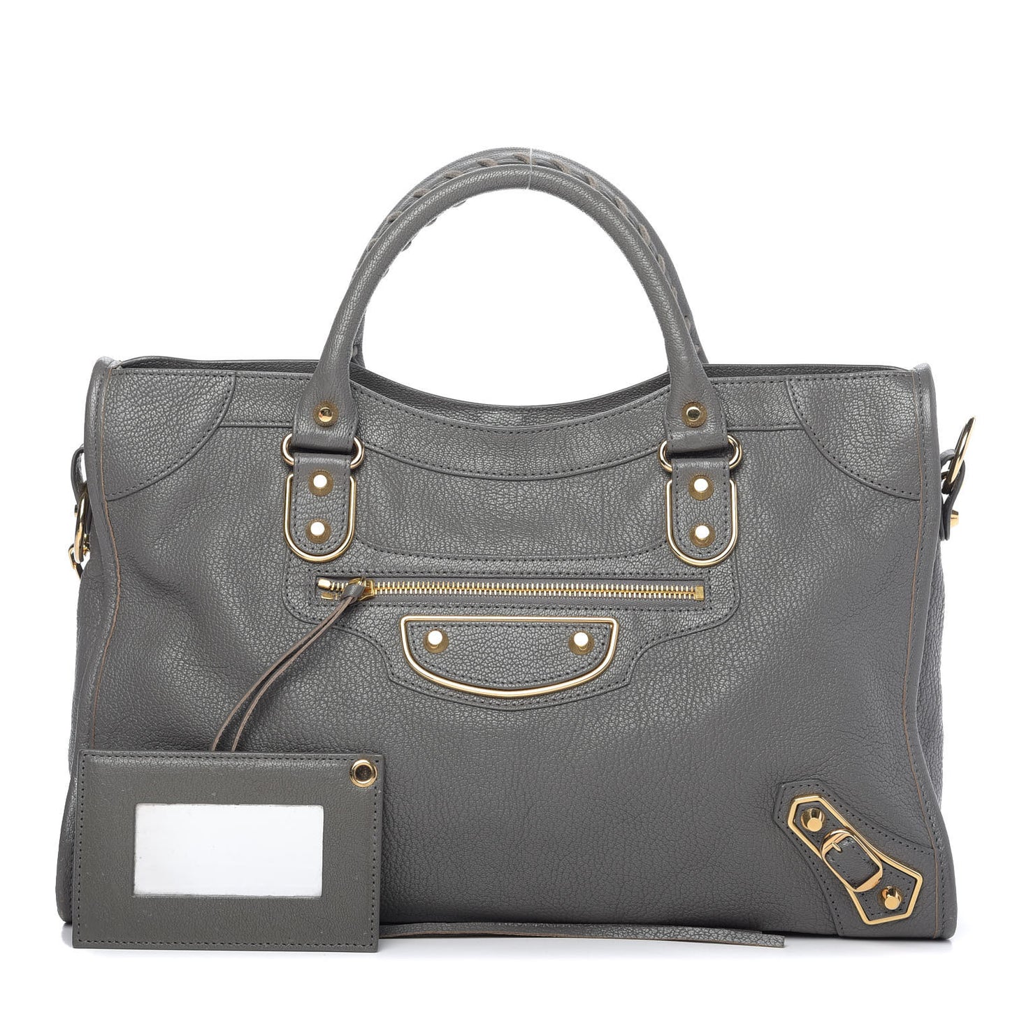 Chevre Gold Metallic Edge City Gris Acier