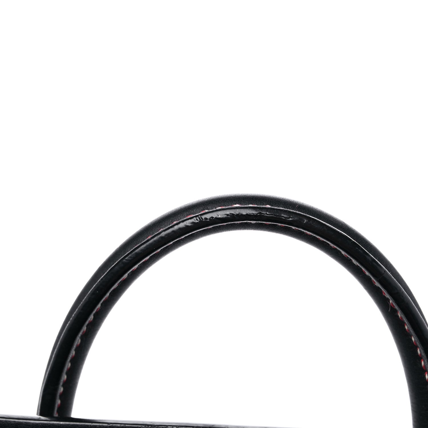 Celine Shiny Smooth Calfskin Stitched Nano Luggage Black Multicolor 17 of 18