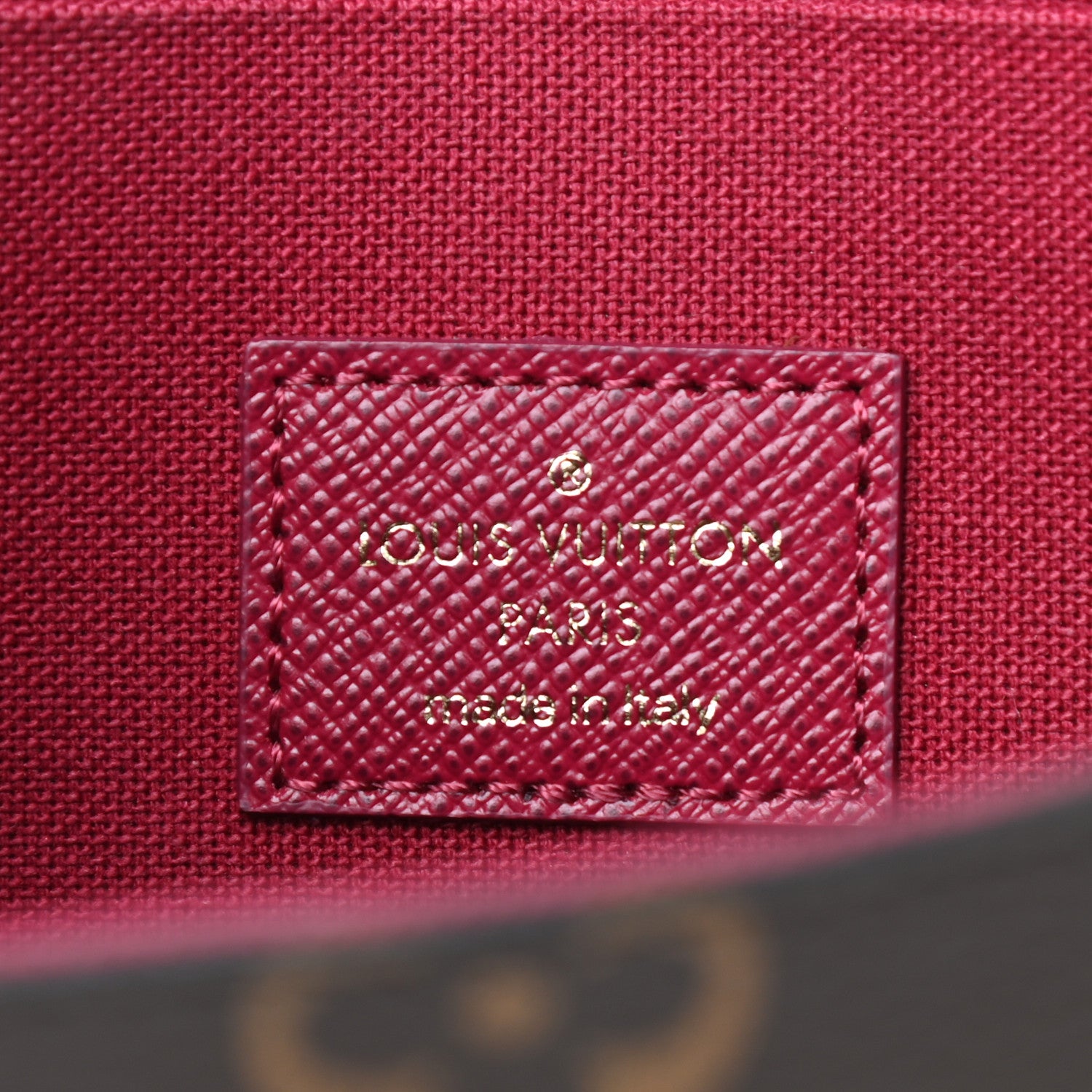 Louis Vuitton Monogram Pochette Felicie Chain Wallet Fuchsia 7 of 10