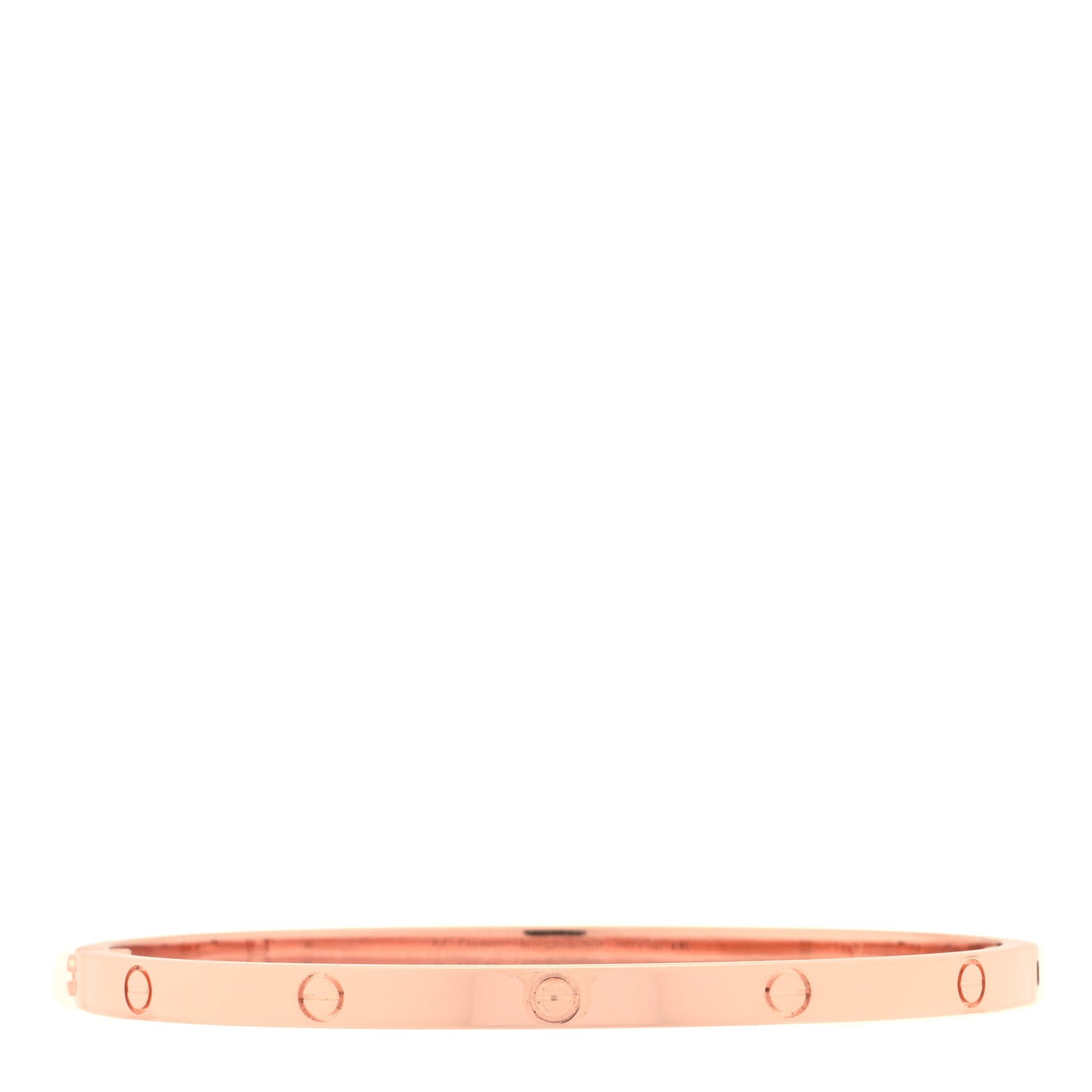 18K Pink Gold Small LOVE Bracelet 16