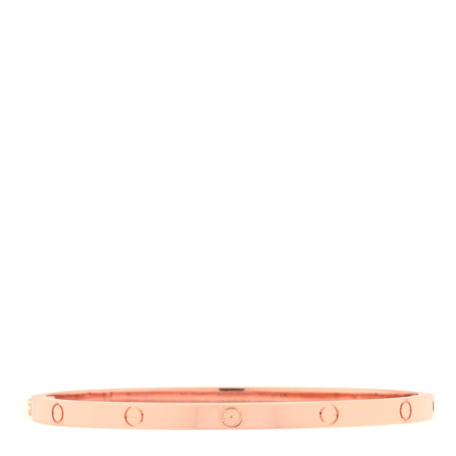 Cartier 18K Pink Gold Small LOVE Bracelet 16 3 of 6