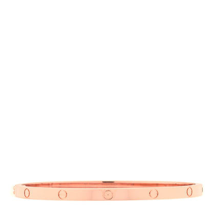 Cartier 18K Pink Gold Small LOVE Bracelet 16 3 of 6