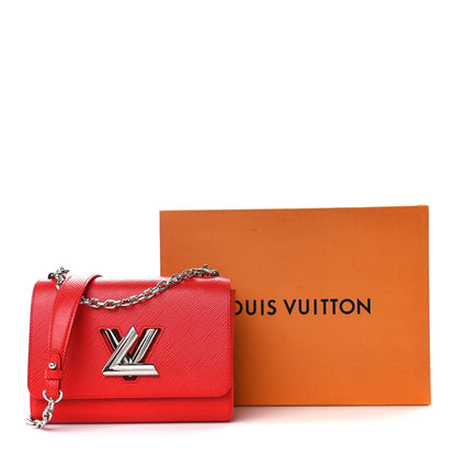 Louis Vuitton Epi Twist Shoulder Bag MM Coquelicot 12 of 12