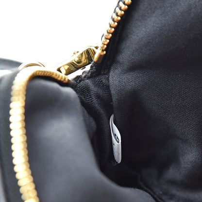Miu Miu Nappa Matelasse Double Zip Pochette Clutch Black 7 of 11