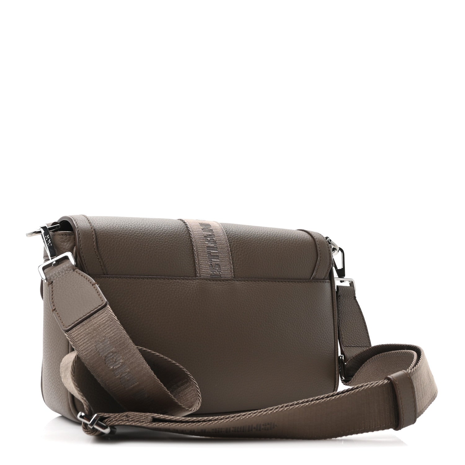 Christian Dior Grained Calfskin Hit The Road Bag Brown 3 of 10