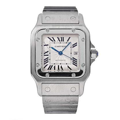Cartier Stainless Steel 29mm Santos De Galbee Automatic Watch 1 of 6