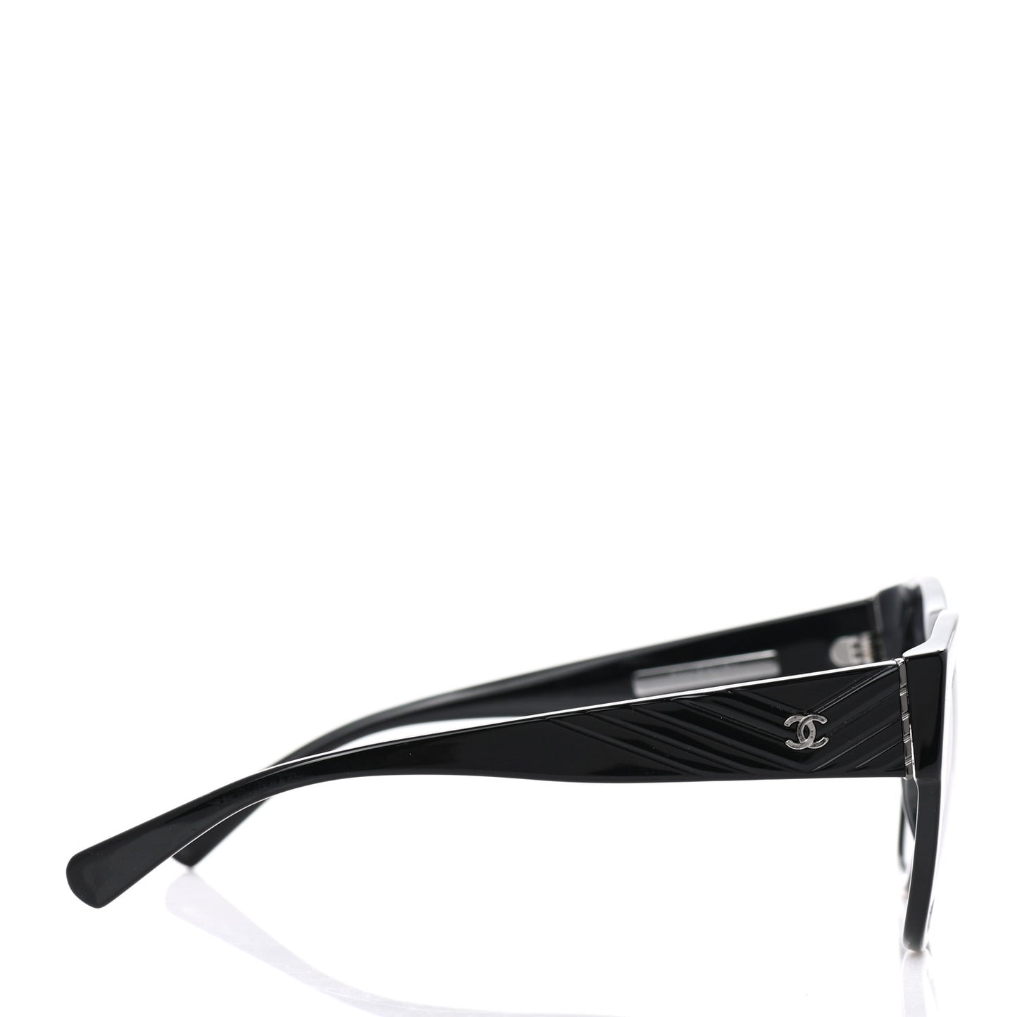 Acetate Polarized Butterfly CC Sunglasses 5412 Black