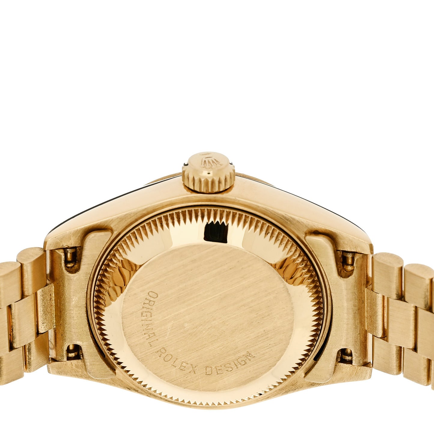 18K Yellow Gold 26mm Oyster Perpetual Datejust President Watch Champagne 69178