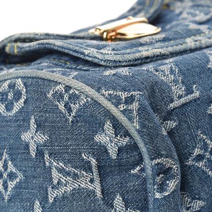 Louis Vuitton Monogram Denim Neo Speedy Blue 9 of 16