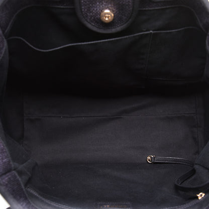 Chanel Canvas Medium Deauville Tote Grey 5 of 17