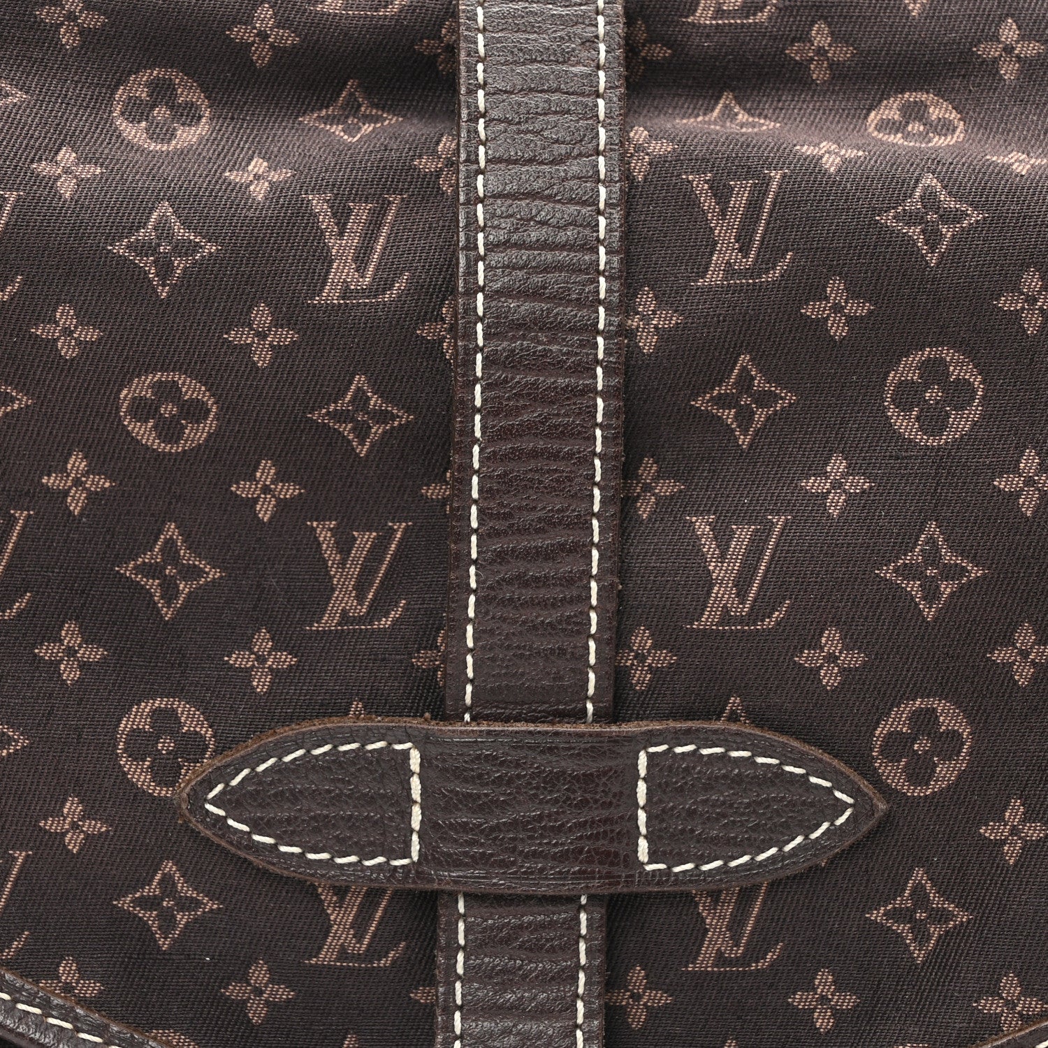 Louis Vuitton Monogram Idylle Saumur MM Fusain 7 of 9