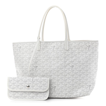 Goyard Goyardine Saint Louis PM White 1 of 9