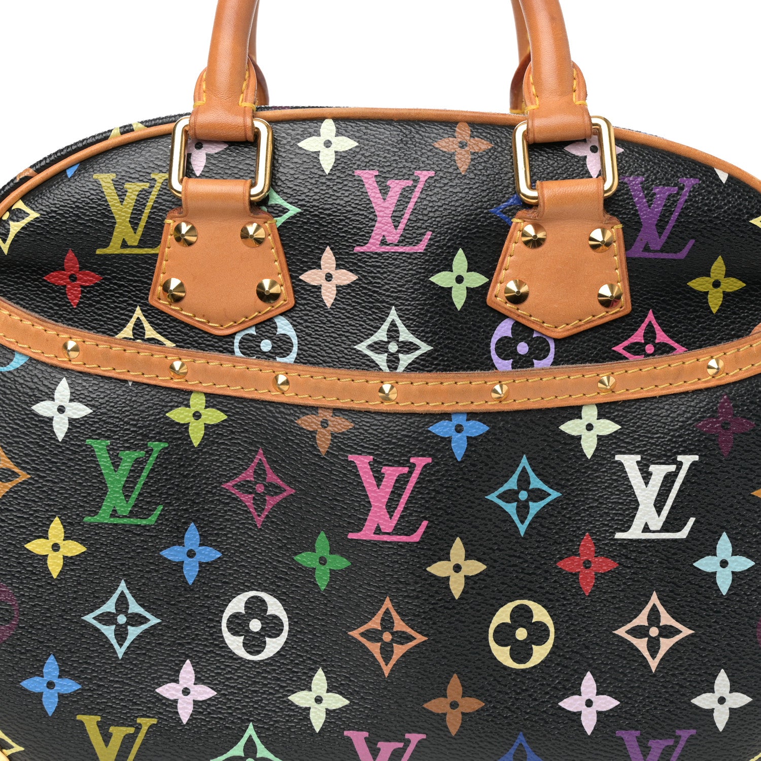 Louis Vuitton Monogram Multicolor Trouville Black 7 of 12